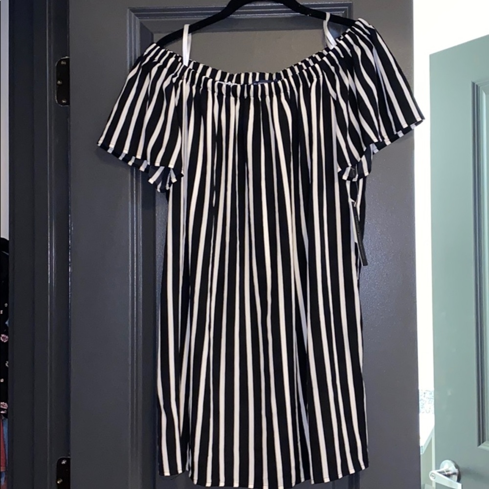 French Connection strapless dress